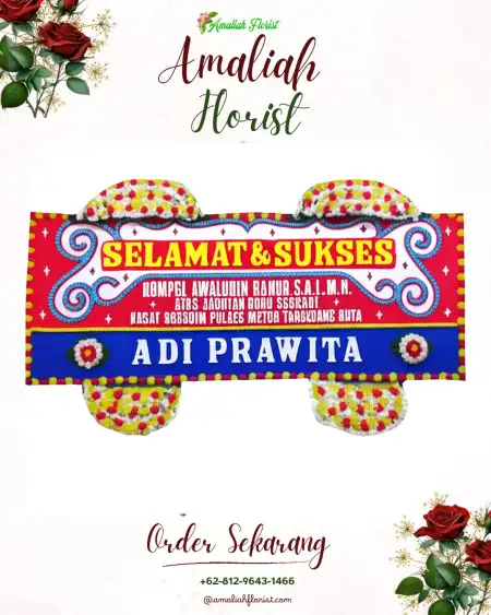 Papan Bunga Ucapan Selamat Argo Mulyo